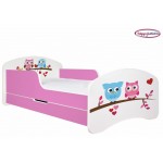 Otroška postelja Animals Sovice AM01